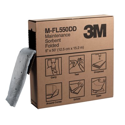 Vật liệu thấm hút 3M™ Maintenance Sorbent Folded M-FL550DD, M-F2001, 07172(AAD)